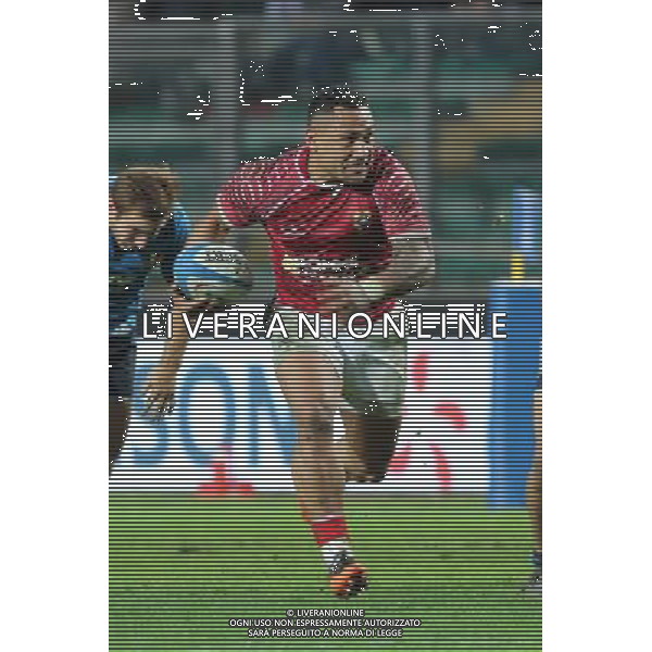 PADOVA 26 -11-2016 STADIO EUGANEO RUGBY AMICHEVOLE ITALIA VS TONGA NELLA FOTO:TAKULUA SONATANE FOTO PAOLA GARBUIO/AG.ALDO LIVERANI