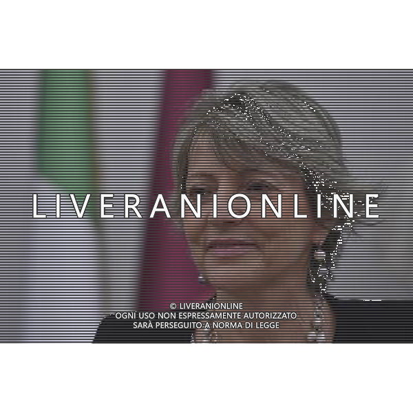 Presentazione â€œIl nuovo corso di Ama: piÃ¹ vicina ai cittadini con servizi mirati di raccolta differenziataâ€ - Roma - 28.11.2016 - Campidoglio Sala della Protomoteca - nella foto: Antonella Giglio amministratore unico di AMA / Ph. Corradetti - Ag. Aldo Liverani sas / AGENZIA ALDO LIVERANI SAS 