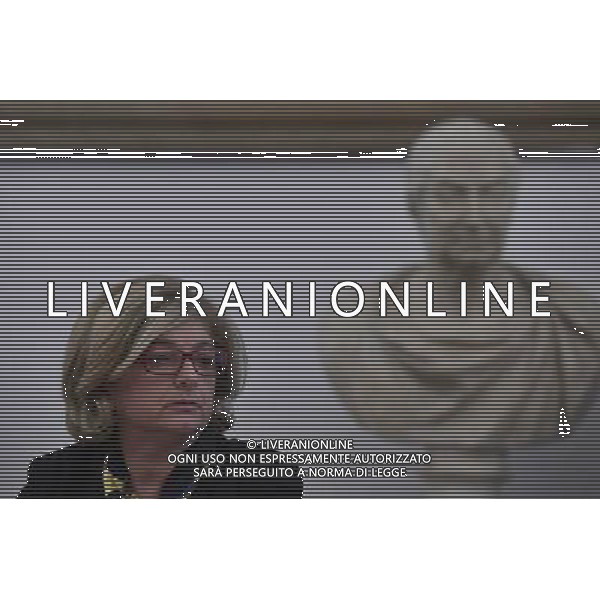 Presentazione â€œIl nuovo corso di Ama: piÃ¹ vicina ai cittadini con servizi mirati di raccolta differenziataâ€ - Roma - 28.11.2016 - Campidoglio Sala della Protomoteca - nella foto: Paola Muraro assessora alla SostenibilitÃ  Ambientale / Ph. Corradetti - Ag. Aldo Liverani sas / AGENZIA ALDO LIVERANI SAS 