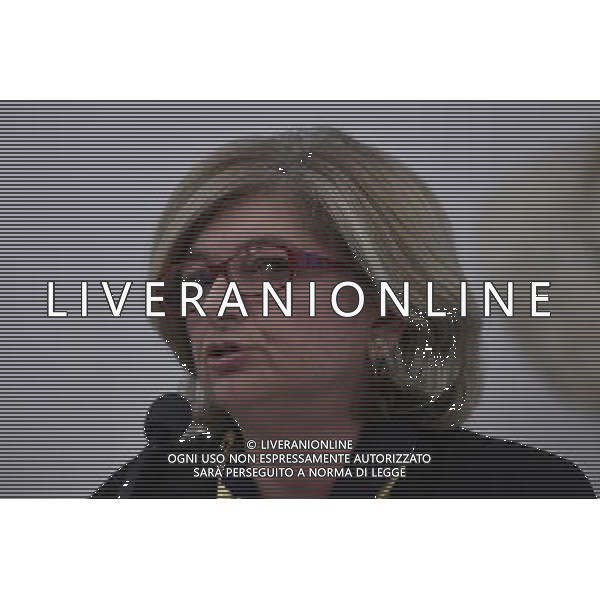 Presentazione â€œIl nuovo corso di Ama: piÃ¹ vicina ai cittadini con servizi mirati di raccolta differenziataâ€ - Roma - 28.11.2016 - Campidoglio Sala della Protomoteca - nella foto: Paola Muraro assessora alla SostenibilitÃ  Ambientale / Ph. Corradetti - Ag. Aldo Liverani sas / AGENZIA ALDO LIVERANI SAS 