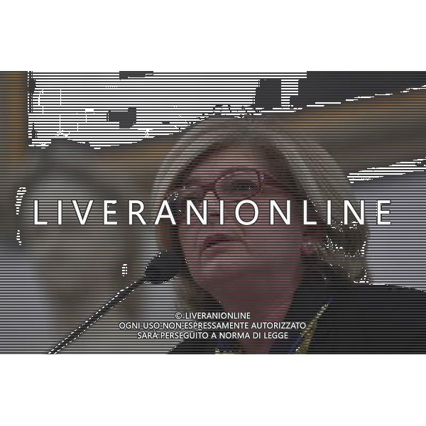 Presentazione â€œIl nuovo corso di Ama: piÃ¹ vicina ai cittadini con servizi mirati di raccolta differenziataâ€ - Roma - 28.11.2016 - Campidoglio Sala della Protomoteca - nella foto: Paola Muraro assessora alla SostenibilitÃ  Ambientale / Ph. Corradetti - Ag. Aldo Liverani sas / AGENZIA ALDO LIVERANI SAS 