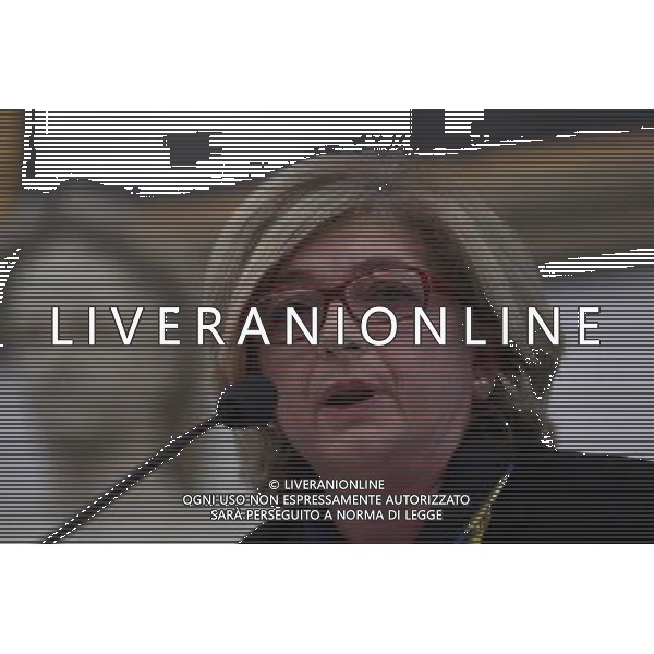 Presentazione â€œIl nuovo corso di Ama: piÃ¹ vicina ai cittadini con servizi mirati di raccolta differenziataâ€ - Roma - 28.11.2016 - Campidoglio Sala della Protomoteca - nella foto: Paola Muraro assessora alla SostenibilitÃ  Ambientale / Ph. Corradetti - Ag. Aldo Liverani sas / AGENZIA ALDO LIVERANI SAS 