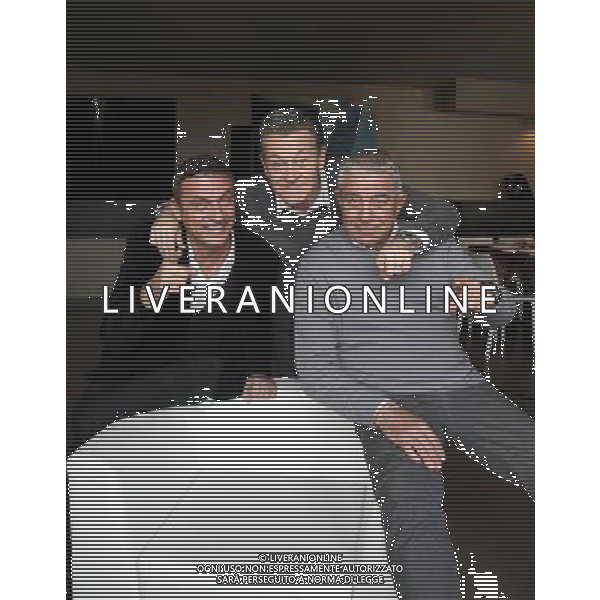 Milano, ( MI ) 29/11/2016 Teatro Nazionale, conferenza stampa I Legnanesi Nella foto: Enrico Dalceri ( Mabilia ), Antonio Provasio ( Teresa ) e Luigi Campisi ( Giovanni ) PH Lauro Montagnini AG ALDO LIVERANI SAS
