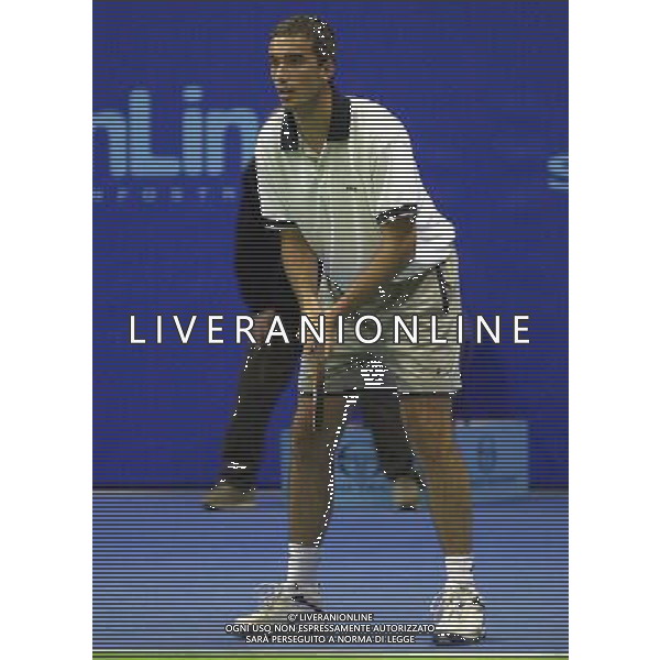 07-02-2001 TENNIS A MILANO NELLA FOTO DAVIDE SANGUINETTI FOTO DFP-AG ALDO LIVERANI SAS