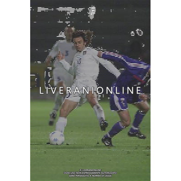 COMO,16-04-02 DFP/MARCO LUSSOSO ITALIA- FRANCIA UNDER 21 (AMICHEVOLE) NELLA FOTO: PIRLO ANDREA AG DFP-AG ALDO LIVERANI SAS