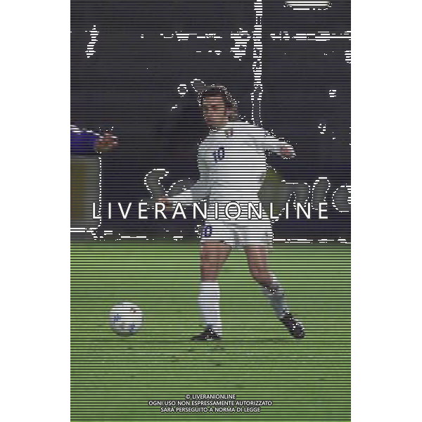 COMO,16-04-02 DFP/MARCO LUSSOSO ITALIA- FRANCIA UNDER 21 (AMICHEVOLE) NELLA FOTO: PIRLO ANDREA AG DFP-AG ALDO LIVERANI SAS