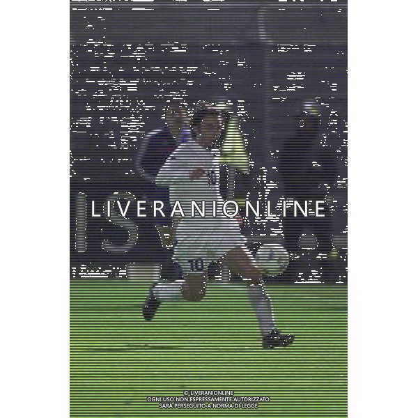 COMO,16-04-02 DFP/MARCO LUSSOSO ITALIA- FRANCIA UNDER 21 (AMICHEVOLE) NELLA FOTO: PIRLO ANDREA AG DFP-AG ALDO LIVERANI SAS