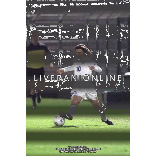 COMO,16-04-02 DFP/MARCO LUSSOSO ITALIA- FRANCIA UNDER 21 (AMICHEVOLE) NELLA FOTO: PIRLO ANDREA AG DFP-AG ALDO LIVERANI SAS