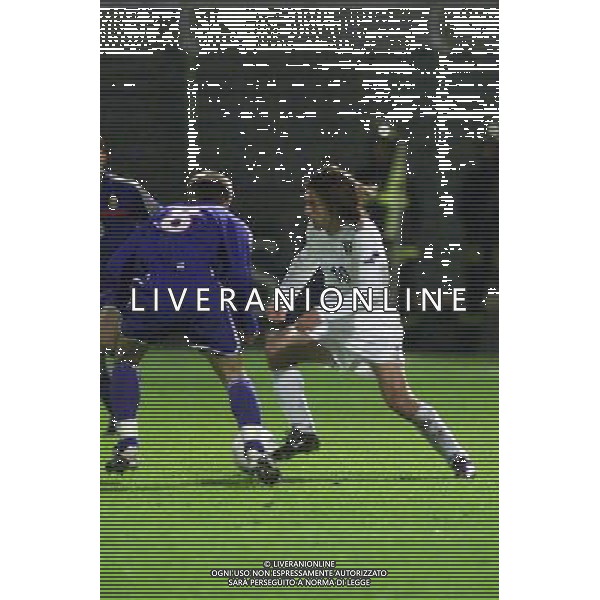 COMO,16-04-02 DFP/MARCO LUSSOSO ITALIA- FRANCIA UNDER 21 (AMICHEVOLE) NELLA FOTO: PIRLO ANDREA AG DFP-AG ALDO LIVERANI SAS