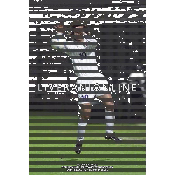 COMO,16-04-02 DFP/MARCO LUSSOSO ITALIA- FRANCIA UNDER 21 (AMICHEVOLE) NELLA FOTO: PIRLO ANDREA AG DFP-AG ALDO LIVERANI SAS