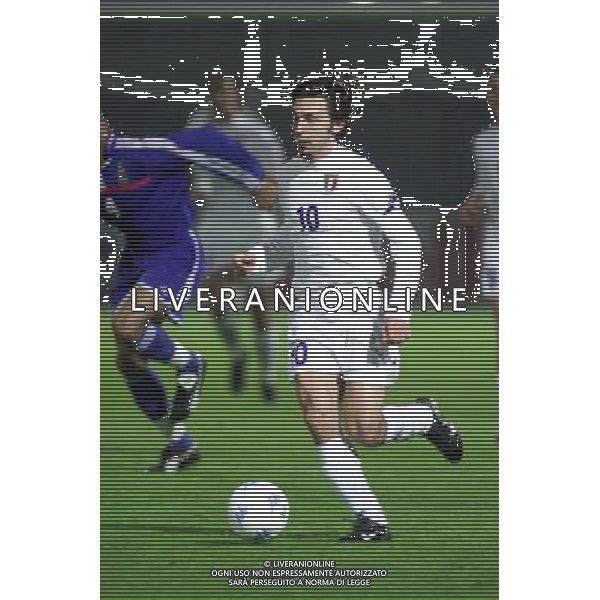 COMO,16-04-02 DFP/MARCO LUSSOSO ITALIA- FRANCIA UNDER 21 (AMICHEVOLE) NELLA FOTO: PIRLO ANDREA AG DFP-AG ALDO LIVERANI SAS