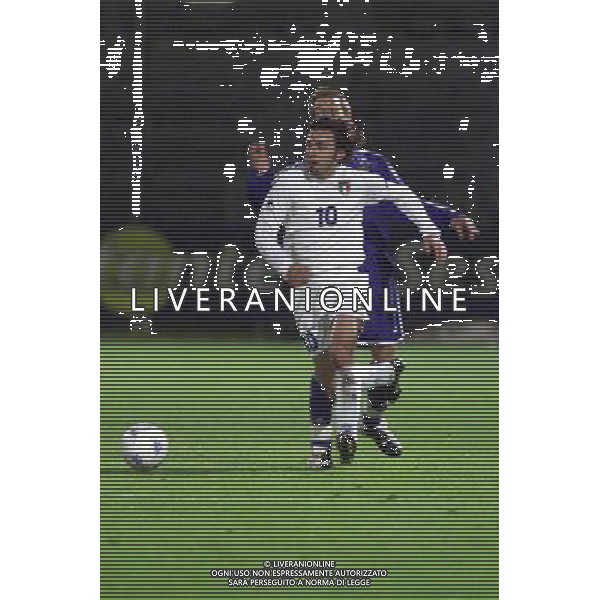 COMO,16-04-02 DFP/MARCO LUSSOSO ITALIA- FRANCIA UNDER 21 (AMICHEVOLE) NELLA FOTO: PIRLO ANDREA AG DFP-AG ALDO LIVERANI SAS