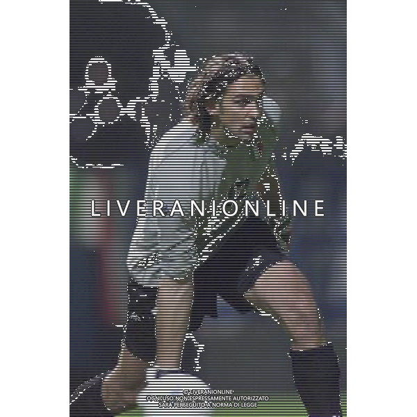 COMO,16-04-02 DFP/MARCO LUSSOSO ITALIA- FRANCIA UNDER 21 (AMICHEVOLE) NELLA FOTO: PELIZZOLI IVAN AG DFP-AG ALDO LIVERANI SAS