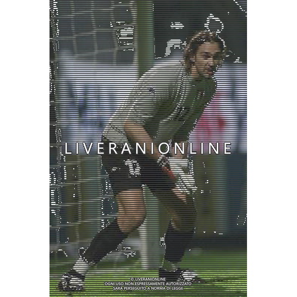 COMO,16-04-02 DFP/MARCO LUSSOSO ITALIA- FRANCIA UNDER 21 (AMICHEVOLE) NELLA FOTO: PELIZZOLI IVAN AG DFP-AG ALDO LIVERANI SAS