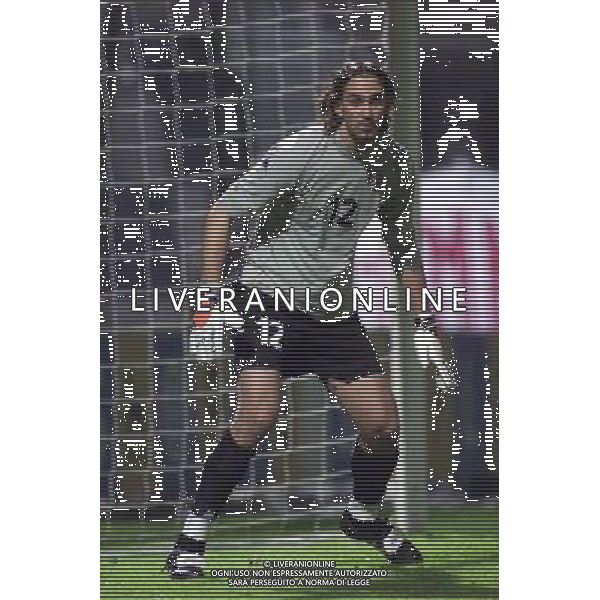 COMO,16-04-02 DFP/MARCO LUSSOSO ITALIA- FRANCIA UNDER 21 (AMICHEVOLE) NELLA FOTO: PELIZZOLI IVAN AG DFP-AG ALDO LIVERANI SAS