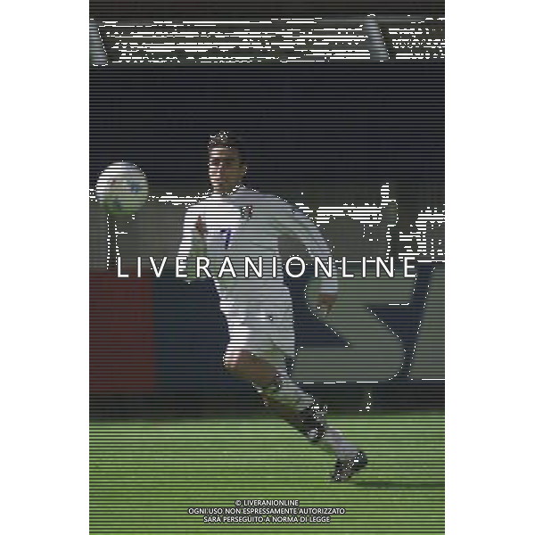 COMO,16-04-02 DFP/MARCO LUSSOSO ITALIA- FRANCIA UNDER 21 (AMICHEVOLE) NELLA FOTO: MARCHIONNI MARCO AG DFP-AG ALDO LIVERANI SAS