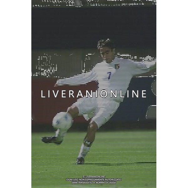 COMO,16-04-02 DFP/MARCO LUSSOSO ITALIA- FRANCIA UNDER 21 (AMICHEVOLE) NELLA FOTO: MARCHIONNI MARCO AG DFP-AG ALDO LIVERANI SAS