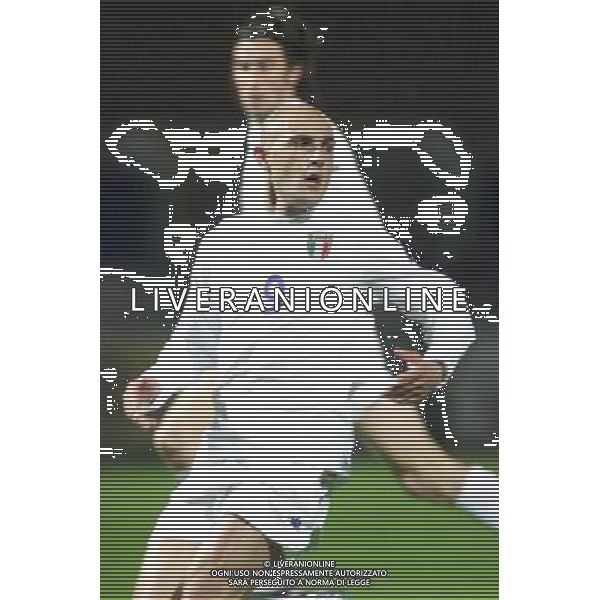 COMO,16-04-02 DFP/MARCO LUSSOSO ITALIA- FRANCIA UNDER 21 (AMICHEVOLE) NELLA FOTO: MACCARONE MASSIMO AG DFP-AG ALDO LIVERANI SAS