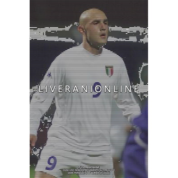 COMO,16-04-02 DFP/MARCO LUSSOSO ITALIA- FRANCIA UNDER 21 (AMICHEVOLE) NELLA FOTO: MACCARONE MASSIMO AG DFP-AG ALDO LIVERANI SAS