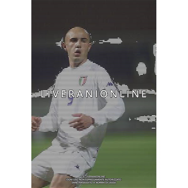 COMO,16-04-02 DFP/MARCO LUSSOSO ITALIA- FRANCIA UNDER 21 (AMICHEVOLE) NELLA FOTO: MACCARONE MASSIMO AG DFP-AG ALDO LIVERANI SAS