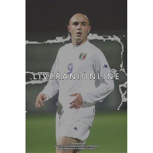 COMO,16-04-02 DFP/MARCO LUSSOSO ITALIA- FRANCIA UNDER 21 (AMICHEVOLE) NELLA FOTO: MACCARONE MASSIMO AG DFP-AG ALDO LIVERANI SAS