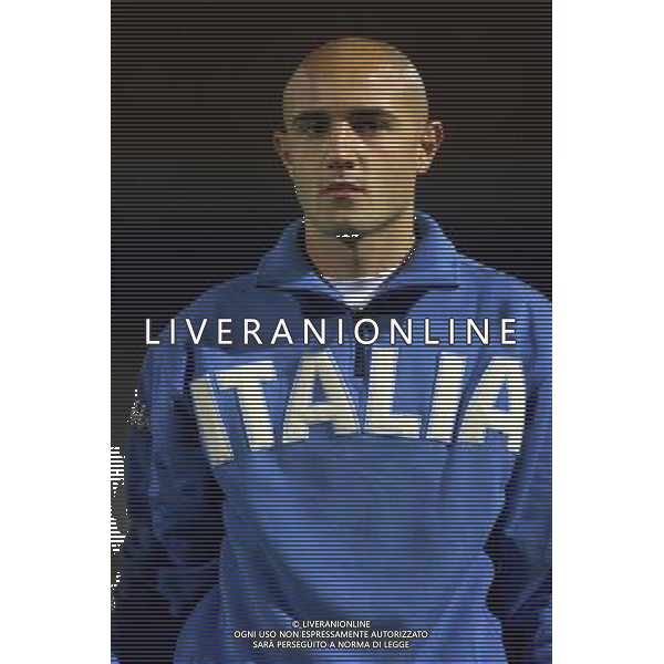 COMO,16-04-02 DFP/MARCO LUSSOSO ITALIA- FRANCIA UNDER 21 (AMICHEVOLE) NELLA FOTO: MACCARONE MASSIMO AG DFP-AG ALDO LIVERANI SAS