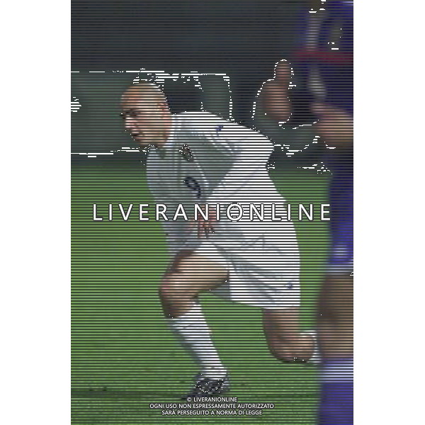 COMO,16-04-02 DFP/MARCO LUSSOSO ITALIA- FRANCIA UNDER 21 (AMICHEVOLE) NELLA FOTO: MACCARONE MASSIMO AG DFP-AG ALDO LIVERANI SAS