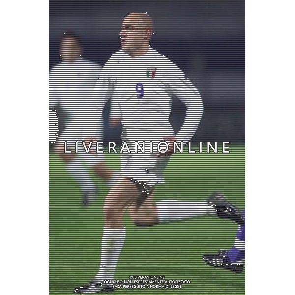 COMO,16-04-02 DFP/MARCO LUSSOSO ITALIA- FRANCIA UNDER 21 (AMICHEVOLE) NELLA FOTO: MACCARONE MASSIMO AG DFP-AG ALDO LIVERANI SAS