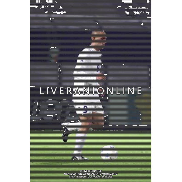 COMO,16-04-02 DFP/MARCO LUSSOSO ITALIA- FRANCIA UNDER 21 (AMICHEVOLE) NELLA FOTO: MACCARONE MASSIMO AG DFP-AG ALDO LIVERANI SAS