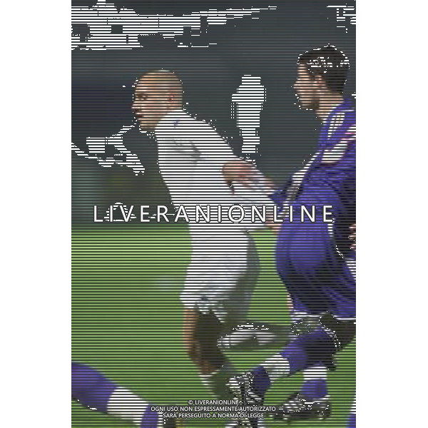 COMO,16-04-02 DFP/MARCO LUSSOSO ITALIA- FRANCIA UNDER 21 (AMICHEVOLE) NELLA FOTO: MACCARONE MASSIMO AG DFP-AG ALDO LIVERANI SAS