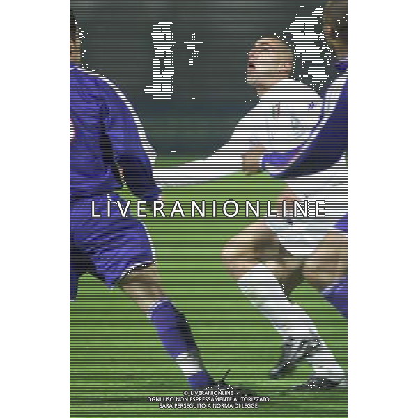 COMO,16-04-02 DFP/MARCO LUSSOSO ITALIA- FRANCIA UNDER 21 (AMICHEVOLE) NELLA FOTO: MACCARONE MASSIMO AG DFP-AG ALDO LIVERANI SAS