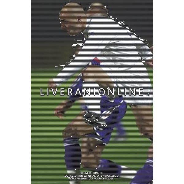 COMO,16-04-02 DFP/MARCO LUSSOSO ITALIA- FRANCIA UNDER 21 (AMICHEVOLE) NELLA FOTO: MACCARONE MASSIMO AG DFP-AG ALDO LIVERANI SAS