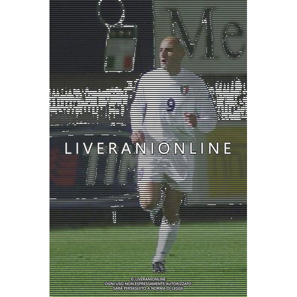 COMO,16-04-02 DFP/MARCO LUSSOSO ITALIA- FRANCIA UNDER 21 (AMICHEVOLE) NELLA FOTO: MACCARONE MASSIMO AG DFP-AG ALDO LIVERANI SAS