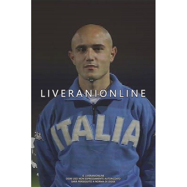 COMO,16-04-02 DFP/MARCO LUSSOSO ITALIA- FRANCIA UNDER 21 (AMICHEVOLE) NELLA FOTO: MACCARONE MASSIMO AG DFP-AG ALDO LIVERANI SAS