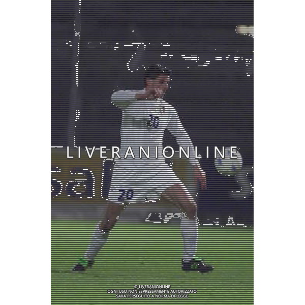 COMO,16-04-02 DFP/MARCO LUSSOSO ITALIA- FRANCIA UNDER 21 (AMICHEVOLE) NELLA FOTO : IAQUINTA VINCENZO AG DFP-AG ALDO LIVERANI SAS