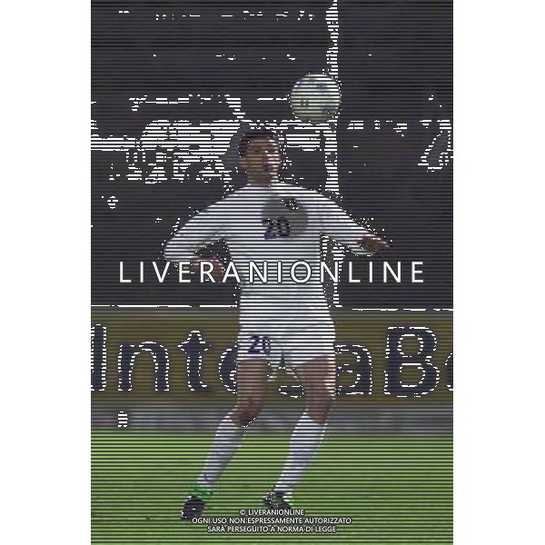 COMO,16-04-02 DFP/MARCO LUSSOSO ITALIA- FRANCIA UNDER 21 (AMICHEVOLE) NELLA FOTO : IAQUINTA VINCENZO AG DFP-AG ALDO LIVERANI SAS