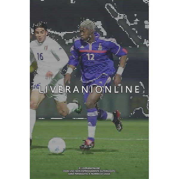 COMO,16-04-02 DFP/MARCO LUSSOSO ITALIA- FRANCIA UNDER 21 (AMICHEVOLE) NELLA FOTO: Djibril CissÃ© AG DFP-AG ALDO LIVERANI SAS