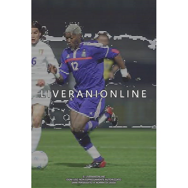 COMO,16-04-02 DFP/MARCO LUSSOSOâ€¨ITALIA- FRANCIA UNDER 21 (AMICHEVOLE)â€¨NELLA FOTO: Djibril CissÃ©â€¨ AG DFP-AG ALDO LIVERANI SAS