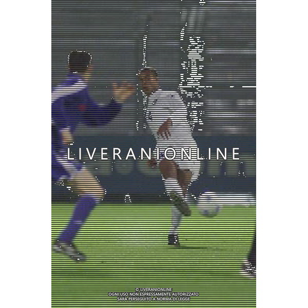 COMO,16-04-02 DFP/MARCO LUSSOSO ITALIA- FRANCIA UNDER 21 (AMICHEVOLE) NELLA FOTO: FERRARI MATTEO AG DFP-AG ALDO LIVERANI SAS