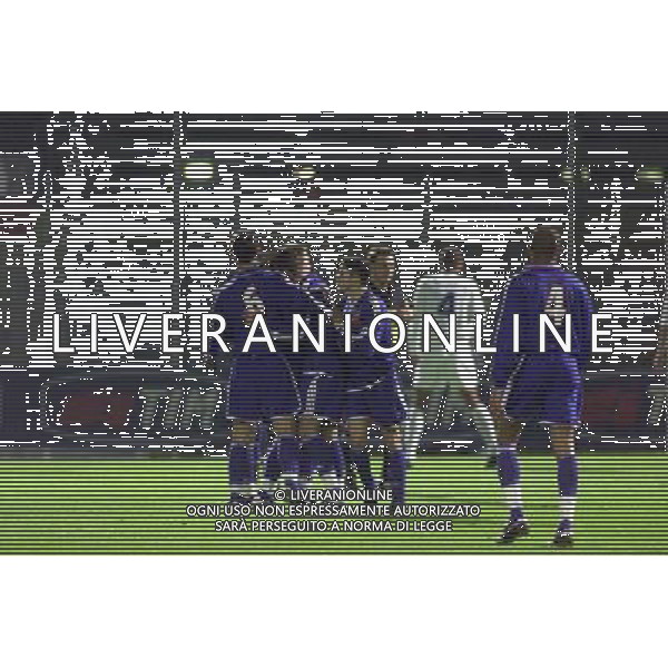 COMO,16-04-02 DFP/MARCO LUSSOSO ITALIA- FRANCIA UNDER 21 (AMICHEVOLE) NELLA FOTO: ESULTANZA FRANCIA AG DFP-AG ALDO LIVERANI SAS