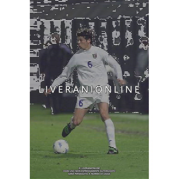 COMO,16-04-02 DFP/MARCO LUSSOSO ITALIA- FRANCIA UNDER 21 (AMICHEVOLE) NELLA FOTO: DONATI MASSIMO AG DFP-AG ALDO LIVERANI SAS