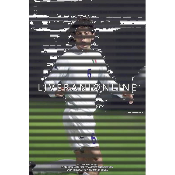 COMO,16-04-02 DFP/MARCO LUSSOSO ITALIA- FRANCIA UNDER 21 (AMICHEVOLE) NELLA FOTO: DONATI MASSIMO AG DFP-AG ALDO LIVERANI SAS