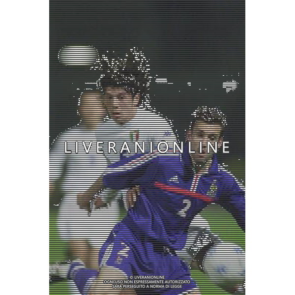 COMO,16-04-02 DFP/MARCO LUSSOSO ITALIA- FRANCIA UNDER 21 (AMICHEVOLE) NELLA FOTO: DONATI MASSIMO AG DFP-AG ALDO LIVERANI SAS