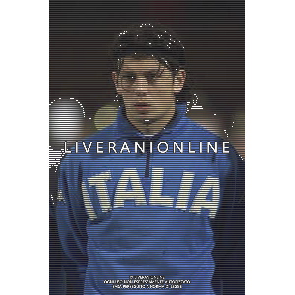 COMO,16-04-02 DFP/MARCO LUSSOSO ITALIA- FRANCIA UNDER 21 (AMICHEVOLE) NELLA FOTO: DONATI MASSIMO AG DFP-AG ALDO LIVERANI SAS