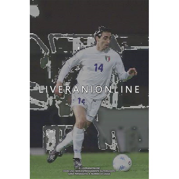 COMO,16-04-02 DFP/MARCO LUSSOSO ITALIA- FRANCIA UNDER 21 (AMICHEVOLE) NELLA FOTO: DAINELLI DARIO AG DFP-AG ALDO LIVERANI SAS