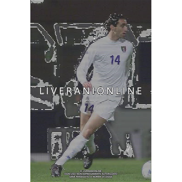 COMO,16-04-02 DFP/MARCO LUSSOSO ITALIA- FRANCIA UNDER 21 (AMICHEVOLE) NELLA FOTO: DAINELLI DARIO AG DFP-AG ALDO LIVERANI SAS