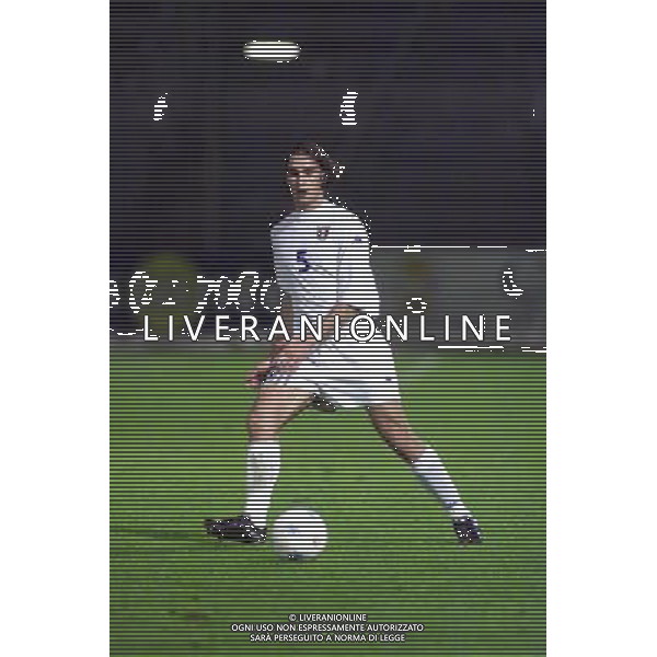 COMO,16-04-02 DFP/MARCO LUSSOSO ITALIA- FRANCIA UNDER 21 (AMICHEVOLE) NELLA FOTO: CANNAVARO PAOLO AG DFP-AG ALDO LIVERANI SAS