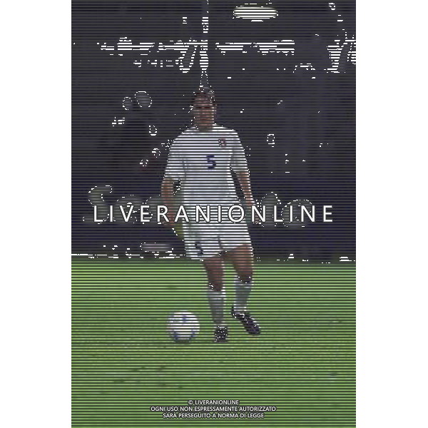 COMO,16-04-02 DFP/MARCO LUSSOSO ITALIA- FRANCIA UNDER 21 (AMICHEVOLE) NELLA FOTO: CANNAVARO PAOLO AG DFP-AG ALDO LIVERANI SAS