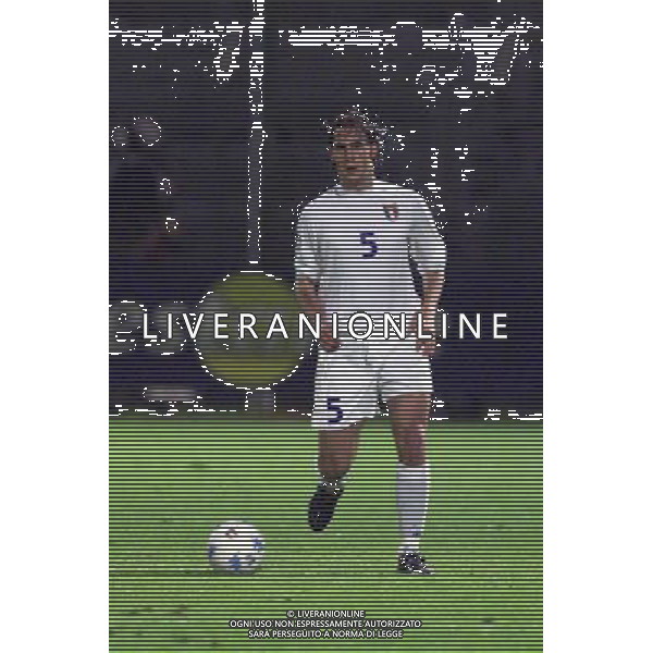 COMO,16-04-02 DFP/MARCO LUSSOSO ITALIA- FRANCIA UNDER 21 (AMICHEVOLE) NELLA FOTO: CANNAVARO PAOLO AG DFP-AG ALDO LIVERANI SAS