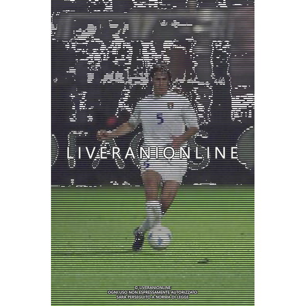 COMO,16-04-02 DFP/MARCO LUSSOSO ITALIA- FRANCIA UNDER 21 (AMICHEVOLE) NELLA FOTO: CANNAVARO PAOLO AG DFP-AG ALDO LIVERANI SAS